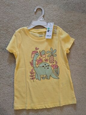 Carter's Girls 3T Dino Tee Shirt